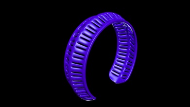 eager pinshape bracelets 3d print model - Mito3D