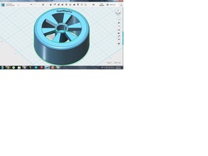 1 10 rc drifting ruota pinshape disegno 3d 3d print model - Mito3D