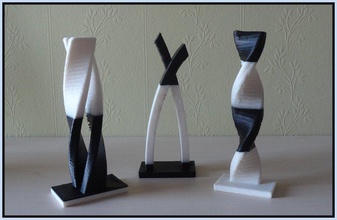 sanatsal heykeller pinshape 3d tasarım 3d print model - Mito3D