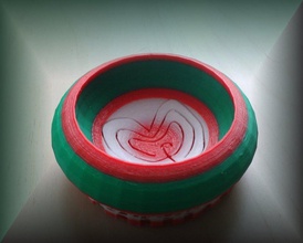 multicolor bandeja vaso pinshape 3d design 3d print model - Mito3D