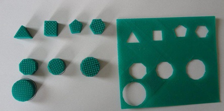hexágono blocos construção pinshape 3d design 3d print model - Mito3D