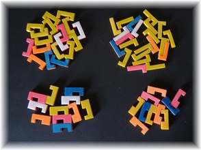 colorful click play pinshape 3d-design 3d print model - Mito3D
