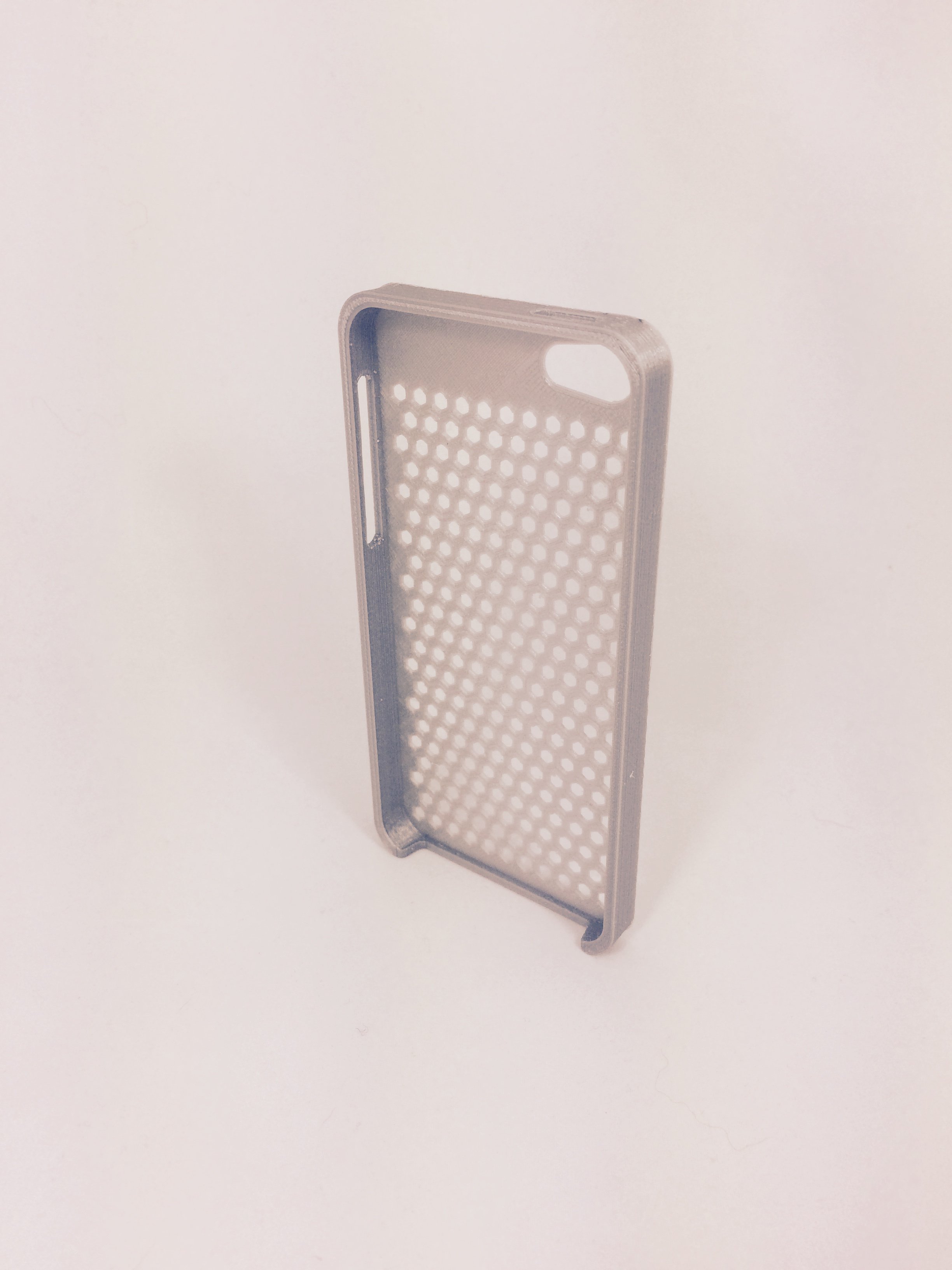 honeycomb iphone 5s case pinshape iphone-case-iphone-5s-case-iphone-5s-iphone 3D print model - Mito3D