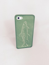 mountain brook trout iphone 5 5s Fall pinshape case Handy 3d print model - Mito3D