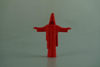 suprised christ redeemer pinshape patrick 3d print model - Mito3D