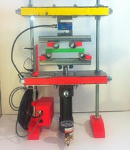 Prototyp Lasttests Maschine pinshape test Wissenschaft Roboter frame experiment cnc 3d print model - Mito3D