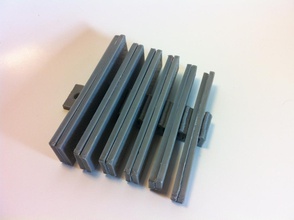 parallels parallel bar set pinshape Bearbeitung tool Maschine shop jig Befestigung 3d print model - Mito3D