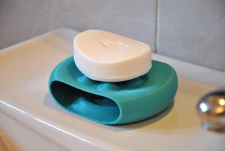 porta sapone pinshape titolare portasapone casa arredamento bagno 3d print model - Mito3D