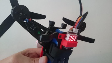 walkera runner 250 pil etkisi ışın lipo warner tepsi pinshape yedek 3d print model - Mito3D