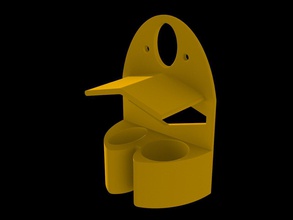 3d Vogel feeder pinshape drucken Italien Natur Haus Garten design Druck 3d print model - Mito3D