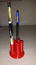 penholder tentáculo pinshape pencilholder caneta office secretária 3dprinting 3d print model - Mito3D
