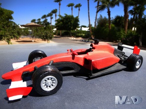 fórmula 1 2015 pinshape ensamblar modelo juguete coche 3d print model - Mito3D