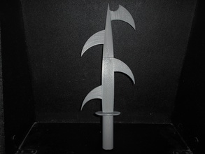 mittelalterliche Waffe pinshape Degen arme 3d print model - Mito3D