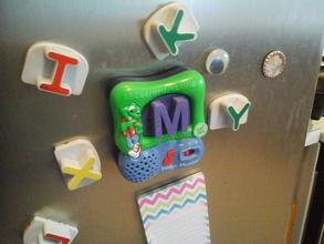leapfrog fridgephonics Ersatz Buchstaben pinshape magnet Spielzeug Bildungs 3d print model - Mito3D