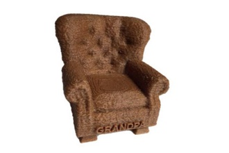 grandpa's armchair pinshape furniture 3d print model - Mito3D