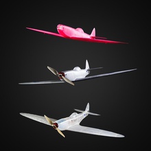 Impressos 3d rc spitfire mk xvi ver12 pinshape supermarine modelo escala controle remoto hobby montagem necessários avião impresso 3d print model - Mito3D