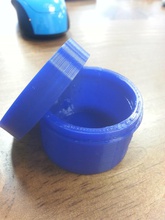 snapping container pinshape 3d-design 3d print model - Mito3D