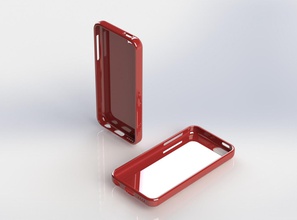 base cas l'iphone 5c pinshape iphone5 3d print model - Mito3D