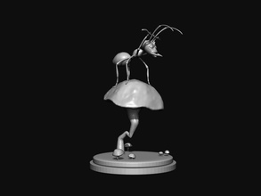 guerrero hormiga pinshape juguete miniaturas artística art estatua juego impresión imprimible regalo 3d print model - Mito3D
