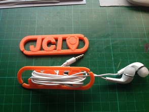 jci câble organisateur pinshape 3d print model - Mito3D