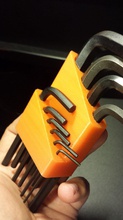 metric allen wrench holder pinshape 3d print model - Mito3D