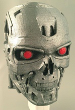 t 800 redux pinshape terminador t800 cráneo prop película cabeza cyborg 3d print model - Mito3D