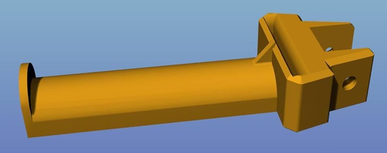 atom2 soporte bobina pinshape filamento 3d print model - Mito3D