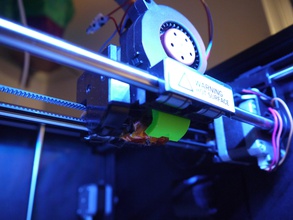 zyyx conducto ventilador pinshape impresora 3d zyyx3dprinter pla filamento refrigeración centrífuga 3d print model - Mito3D