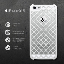 iphone 5 case 2 pinshape iphone5 cover 3d print model - Mito3D