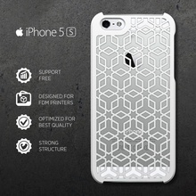 iphone 5 caso 3 pinshape iphone5 coperchio 3d print model - Mito3D