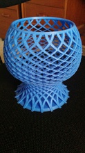 pipevase3a pinshape vase 3d print model - Mito3D