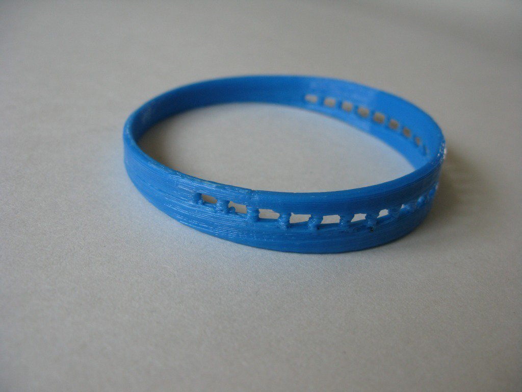 braceletx pinshape openscad 3D print model - Mito3D