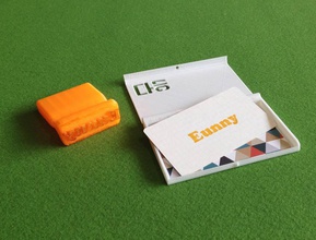business card case pinshape Inhaber Karte box 3d print model - Mito3D