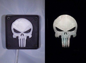 punisher led light nightlight pinshape wall video translucent toys toy tools tool tablet spool signs sign scupltures sculpture screws screw robotics robot rgb remote random props prop printer print popular pla physics office nut night newest models model mobile math magazine maker faire makerbot logo lights lightitup lighting leds learning learn laptop lamp kitchen ir hubs household house holder hold hobby hanger hang games game gadgets gadget fun flashforge featured fashion extruder extrude engineering engineer dual droid customizable cool container colors colorful collection camera building box bolt black bendlay bedroom bed awesome audio art arduino android abs 3d 3d print model - Mito3D