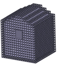 lewitt nichoir pinshape maison cube art 3d print model - Mito3D