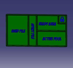 quarriors dice tray pinshape game wizkids 3d print model - Mito3D