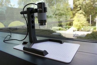 verstellbarer Standfuß usb Mikroskop pinshape Wissenschaft steckbare lulzbot lernen desktop Kamera einstellbar 3d print model - Mito3D