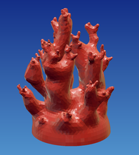 coral pinshape unterstützt 3d print model - Mito3D
