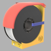 all one makerbot filament Halter pinshape guide filamentchallenge 3d print model - Mito3D