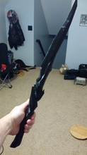 skyrim 24 pulgadas ébano espada pinshape Diseño 3d 3d print model - Mito3D
