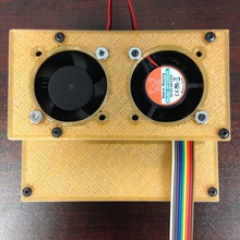 udoo protection plaques pinshape cas svg plaque laserccut montage ventilateur autodesk 123d 3d print model - Mito3D