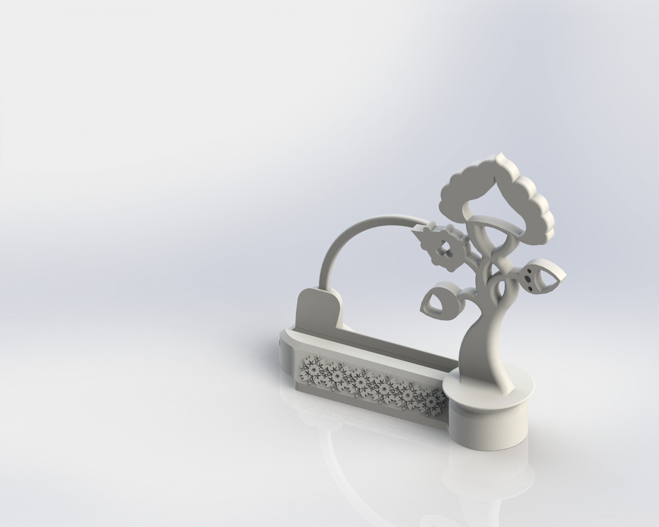 pinshape 1 parça 3D print model - Mito3D