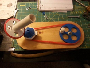 yarn ball winder pinshape 3d print model - Mito3D