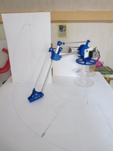 padestal robot arm pinshape 3d-design 3d print model - Mito3D
