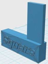 machiniste carré pinshape métier 3d print model - Mito3D