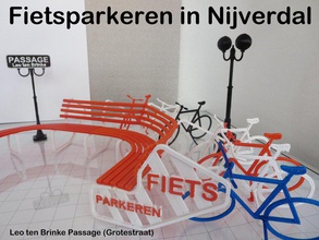 bike parking rest pinshape 3d-design 3d print model - Mito3D