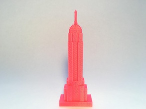 imparatorluk inşa pinshape empire state İmparatorluğu gökdelen york bina 3d print model - Mito3D