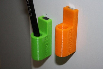 support pencil magnet pinshape holder 3d print model - Mito3D