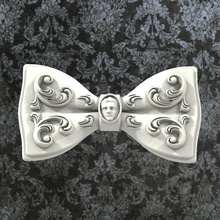 bowtie redux pinshape rococó corbata barroco 3d print model - Mito3D