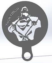 café galería símbolos superman pinshape 3d print model - Mito3D